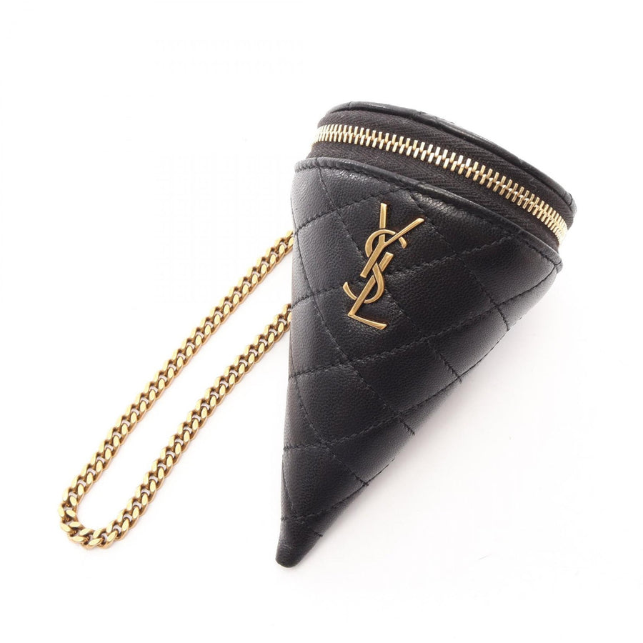 Saint Laurent Paris Micro Cone Pouch Bag