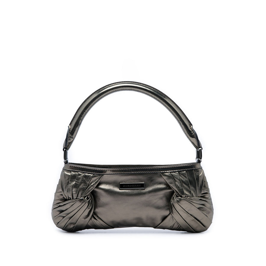 Burberry Metallic Leather Sling Knot