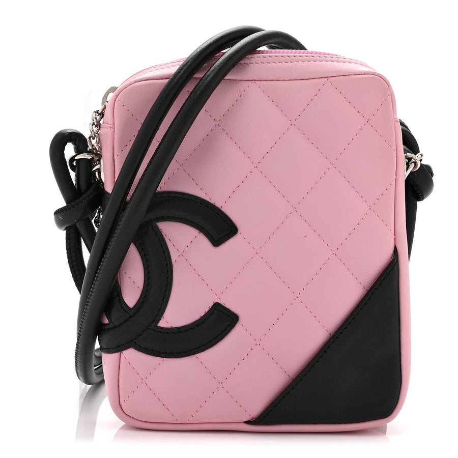 Chanel Calfskin Quilted Small Cambon
