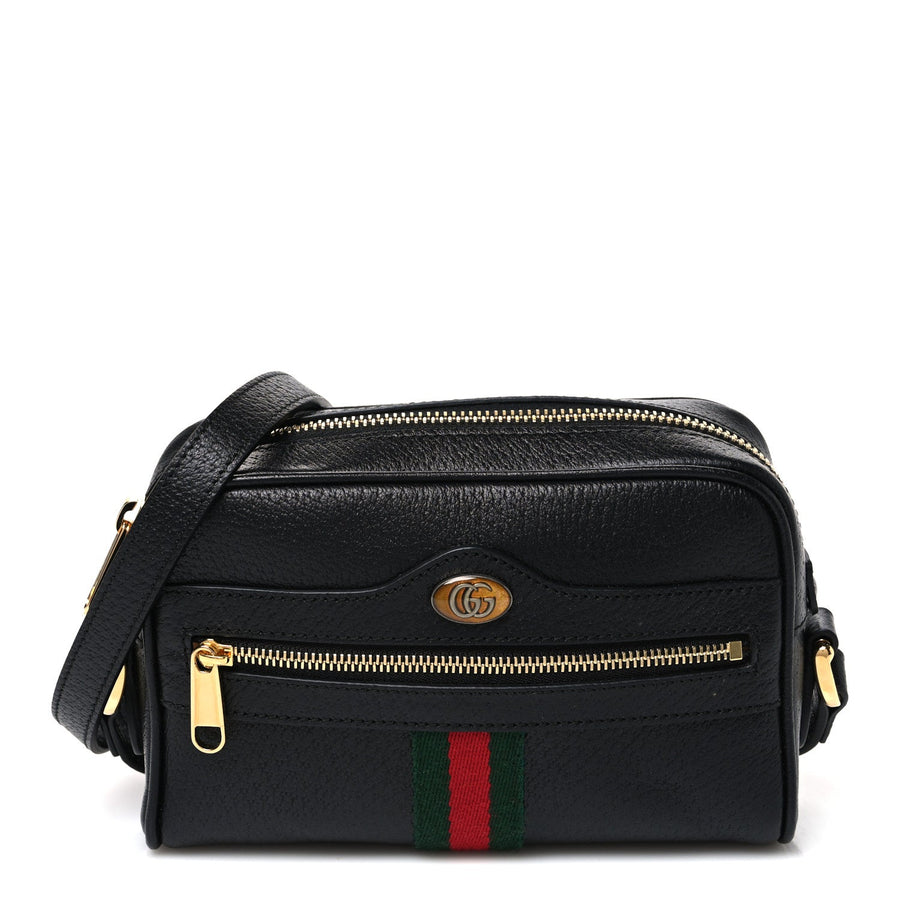 Gucci Calfskin Web Mini Ophidia Shoulder