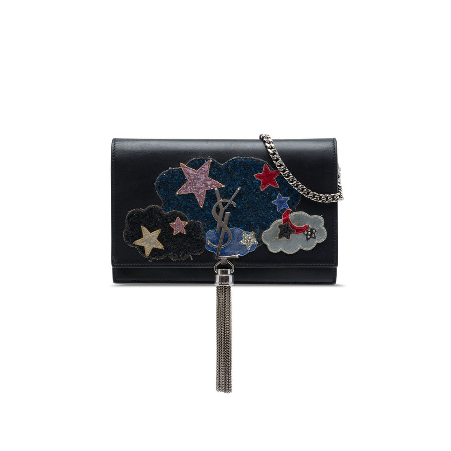 Saint Laurent Calfskin Cloud Star