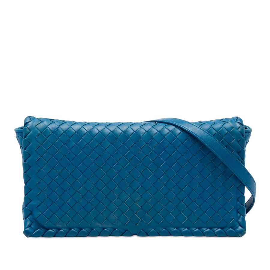 Bottega Veneta Nappa Intrecciato Flap