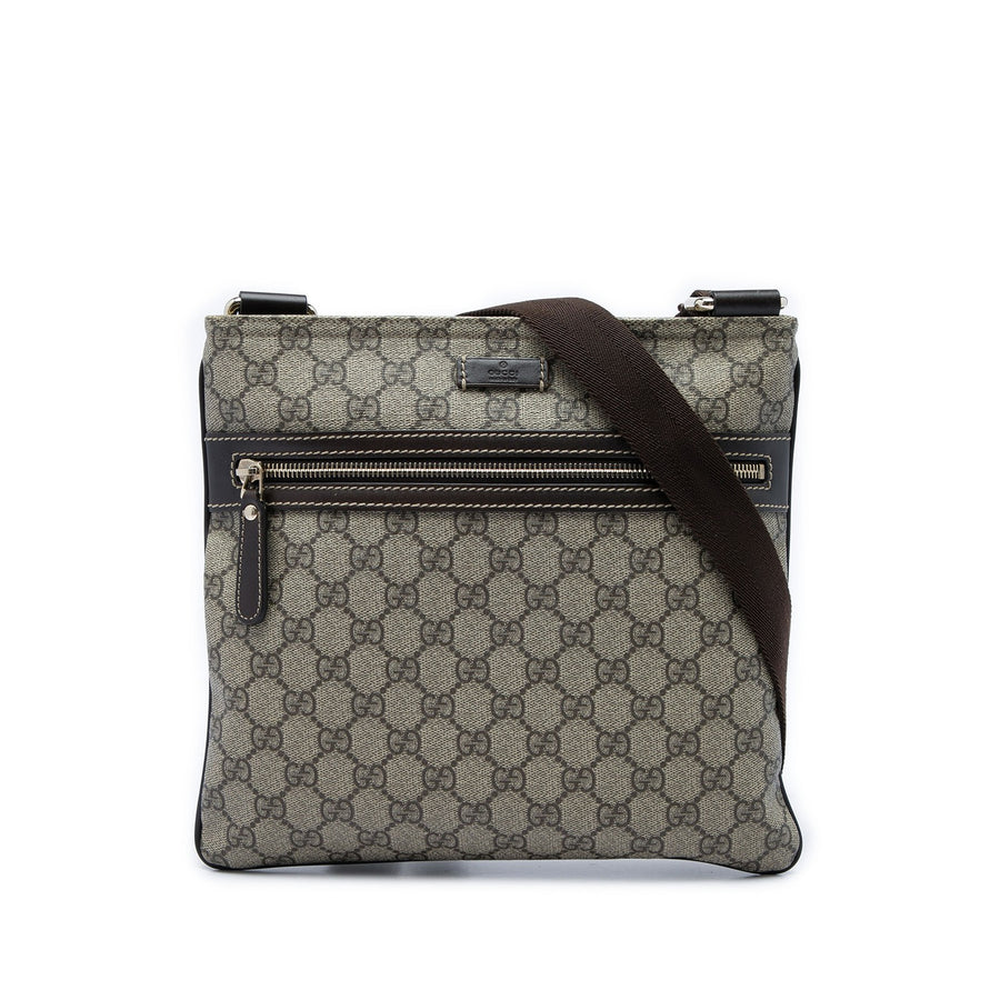 Gucci Gg Supreme Crossbody Pre-Loved Bag