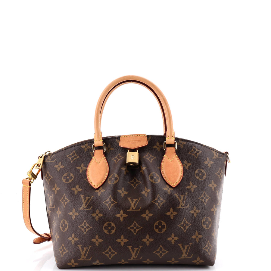 Louis Vuitton Boetie Zipped Tote Canvas