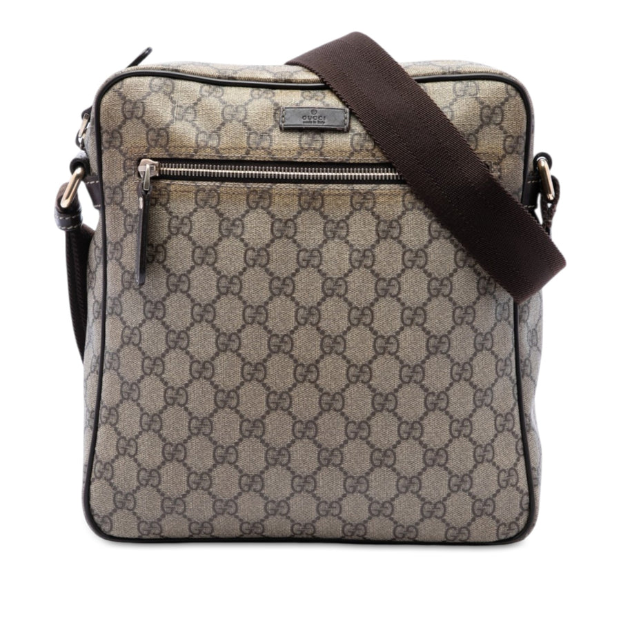 Gucci Gg Supreme Crossbody Pre-Loved Bag