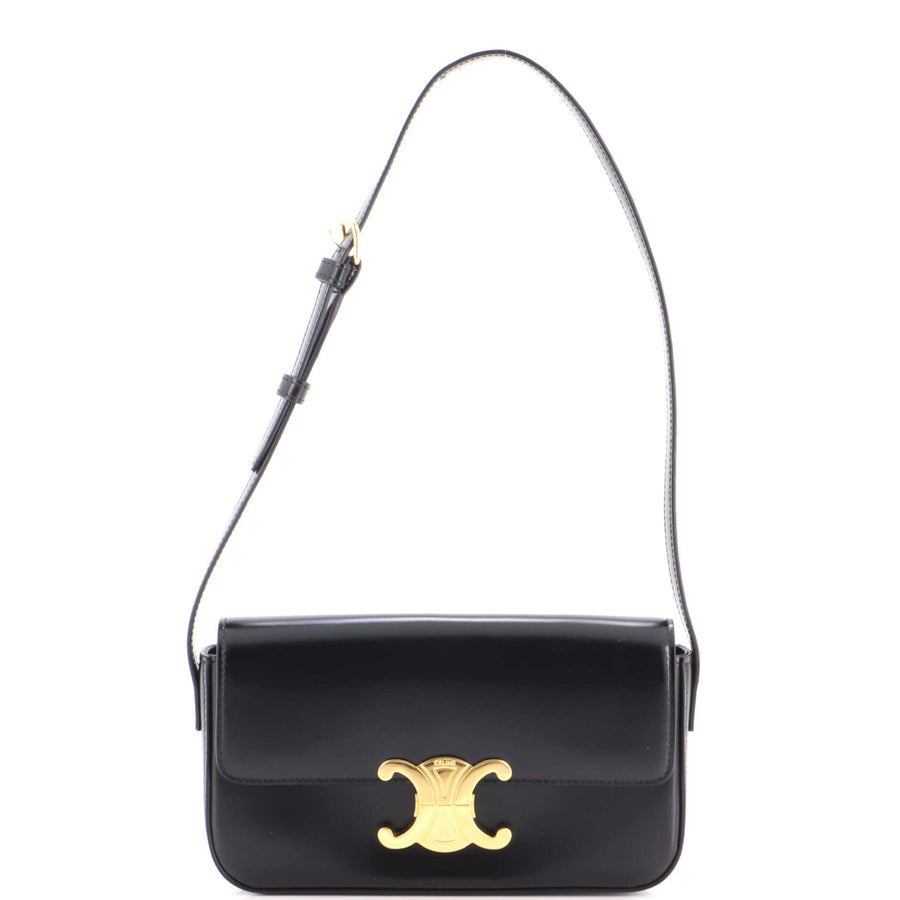 Celine Triomphe East-West Shoulder Bag