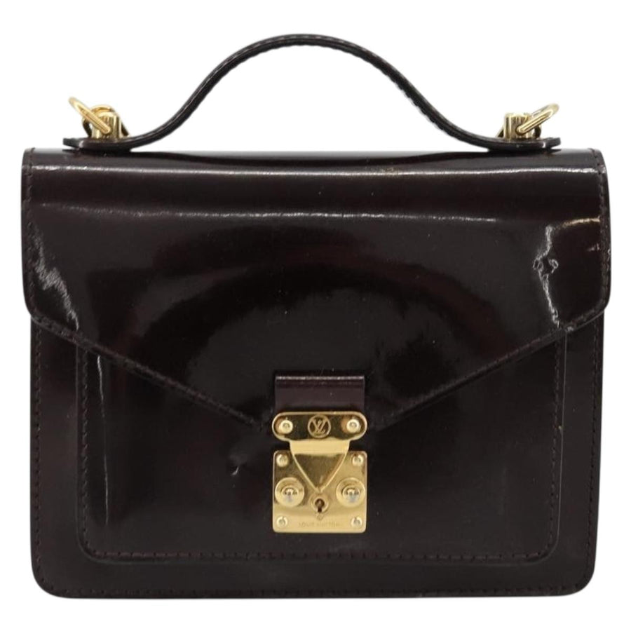 Louis Vuitton Vernis Monceau Bb Hand Bag