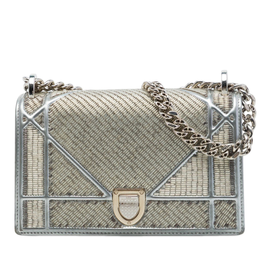 Dior Small Calfskin Ama Crystal