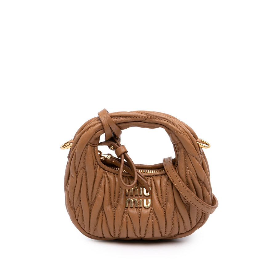 Miu Micro Nappa Matelasse Wander