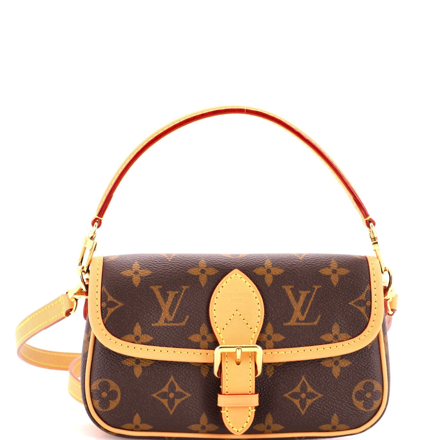 Louis Vuitton Diane Nm Handbag Canvas