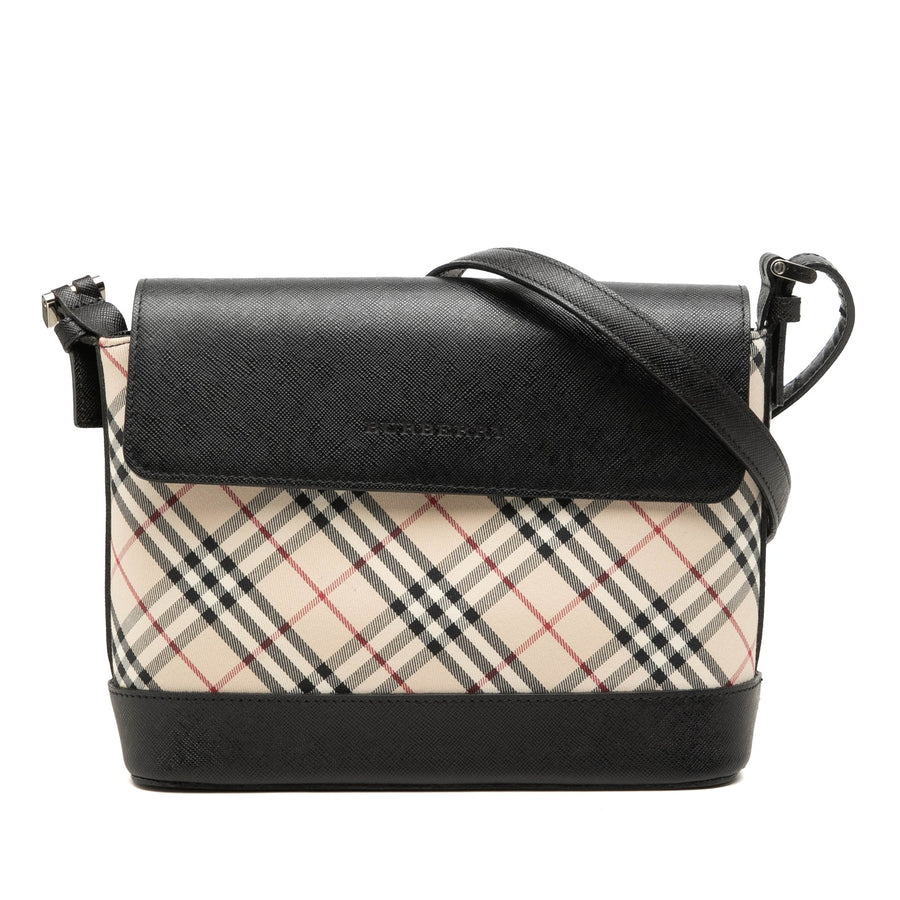 Burberry Nova Check Canvas Crossbody
