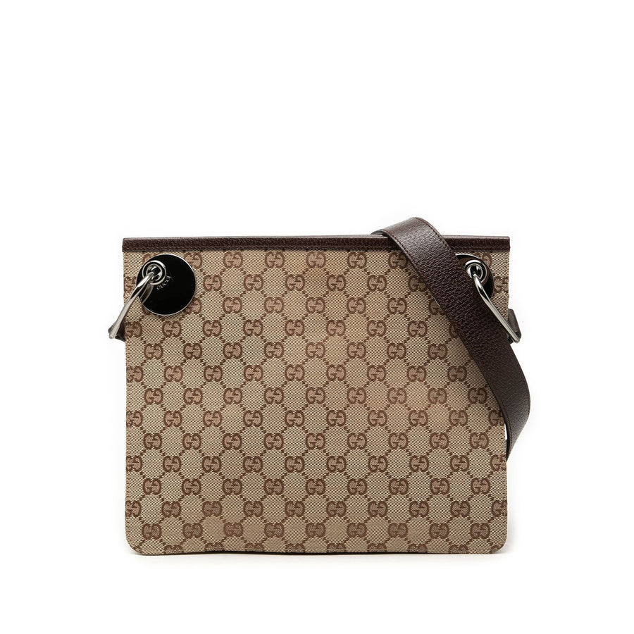 Gucci Gg Canvas Eclipse Crossbody Pre-