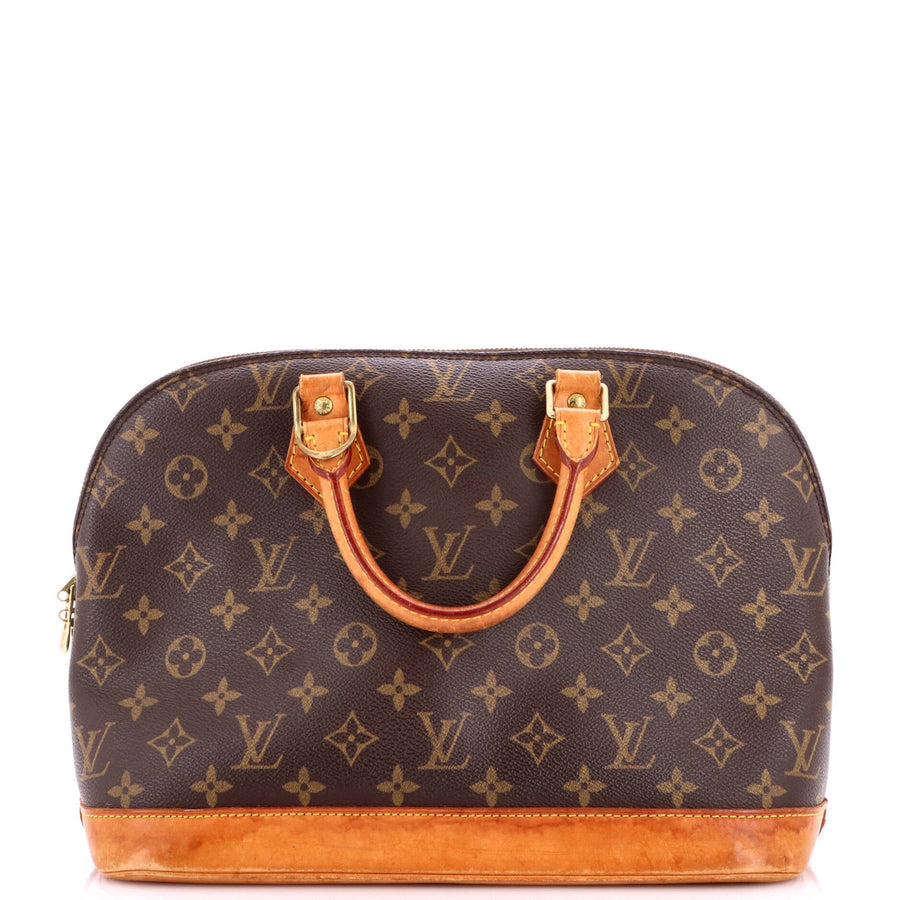 Louis Vuitton Alma Handbag Canvas Pm