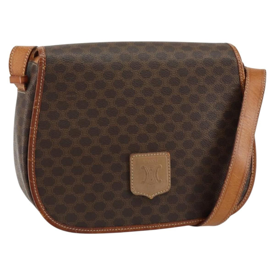 Celine Vintage Saddle Flap Shoulder Bag