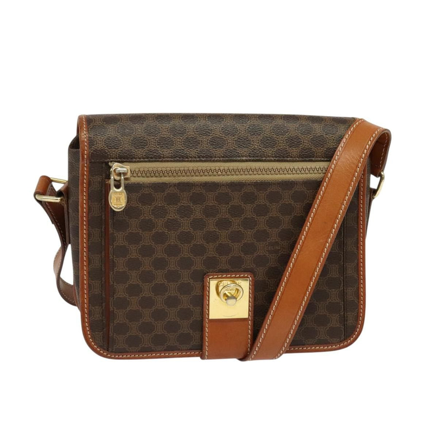 Celine Vintage Saddle Flap Shoulder Bag