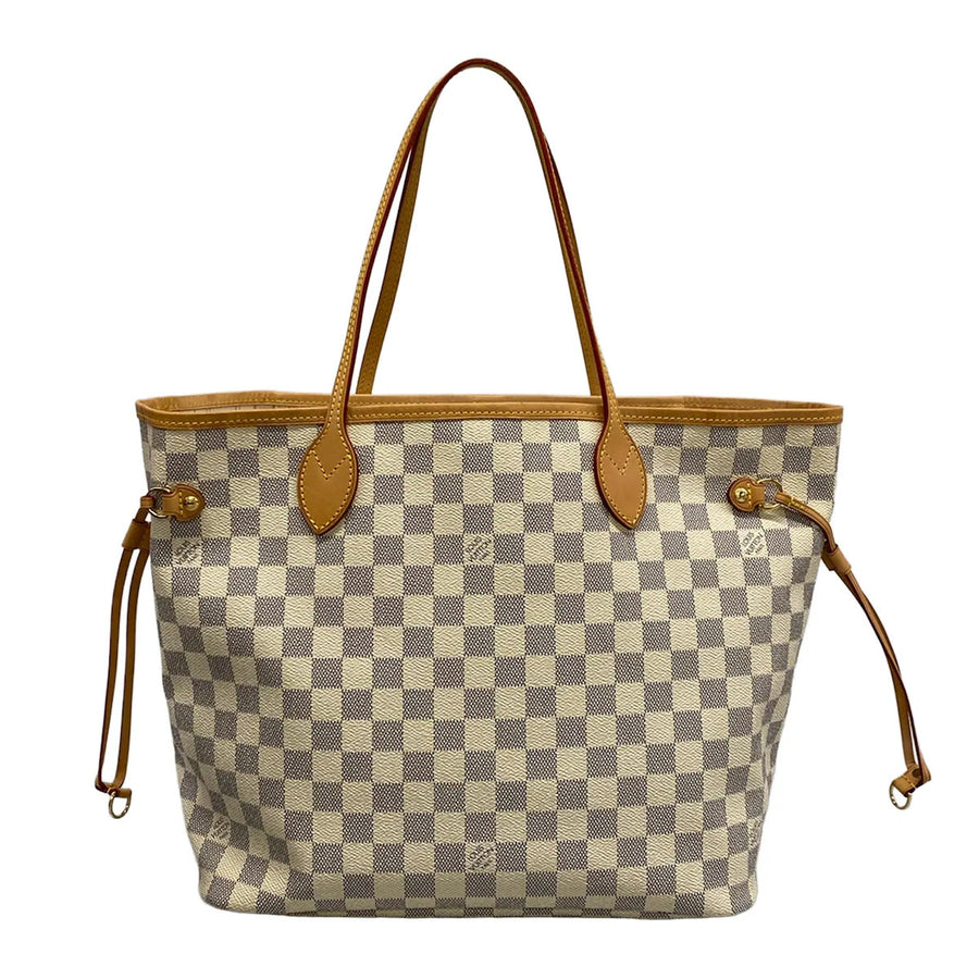 Louis Vuitton Neverfull Mm Azur Damier