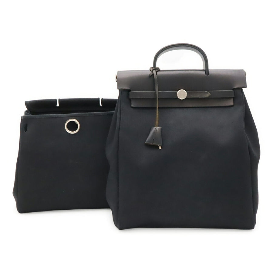 Hermes Herbag A Dos Backpack Toile