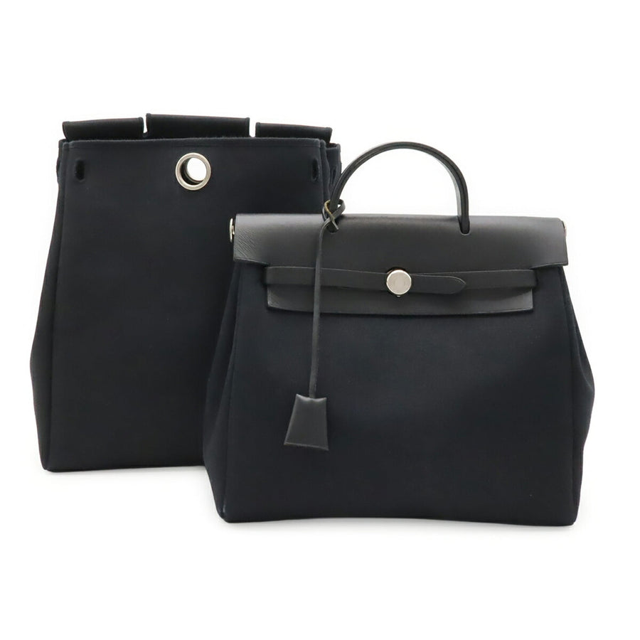 Hermes Herbag A Dos Backpack Toile