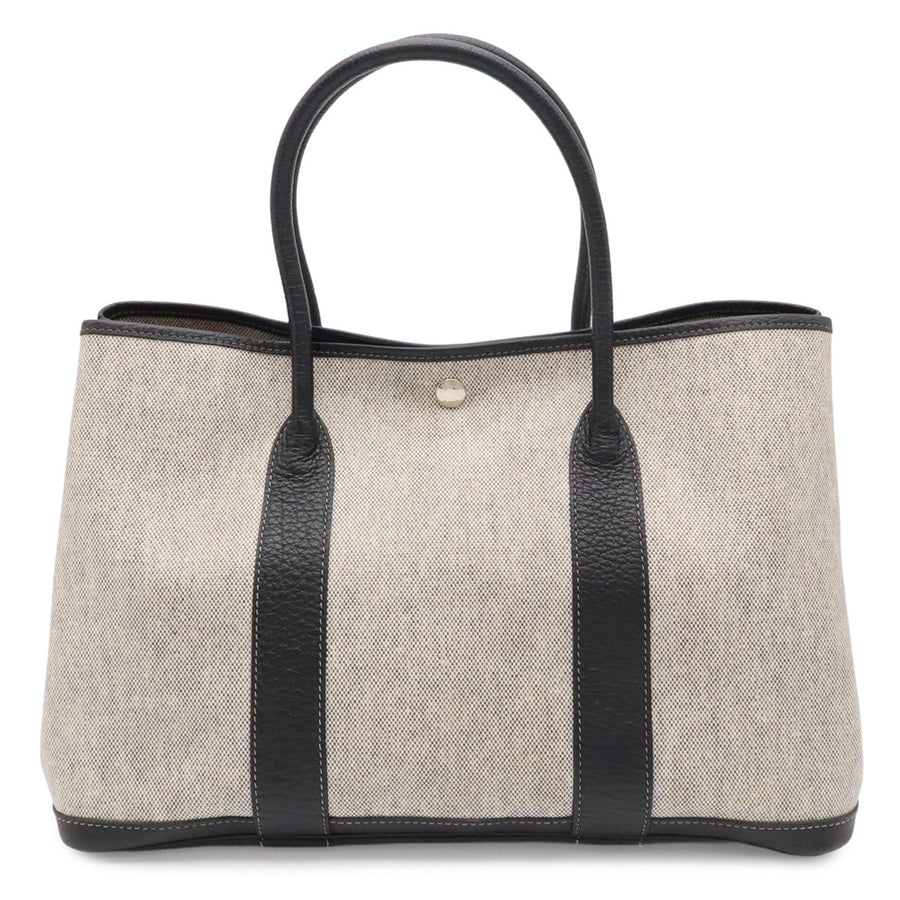 Hermes Garden Party Tote Toile And