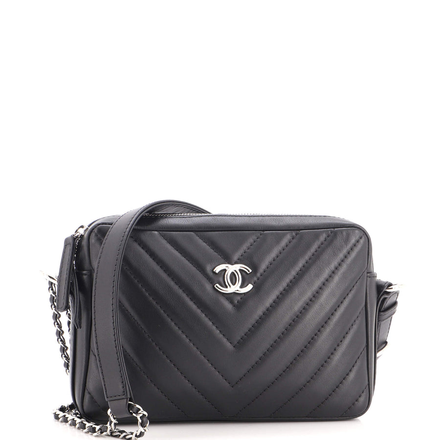 Chanel Promenade Camera Bag Chevron