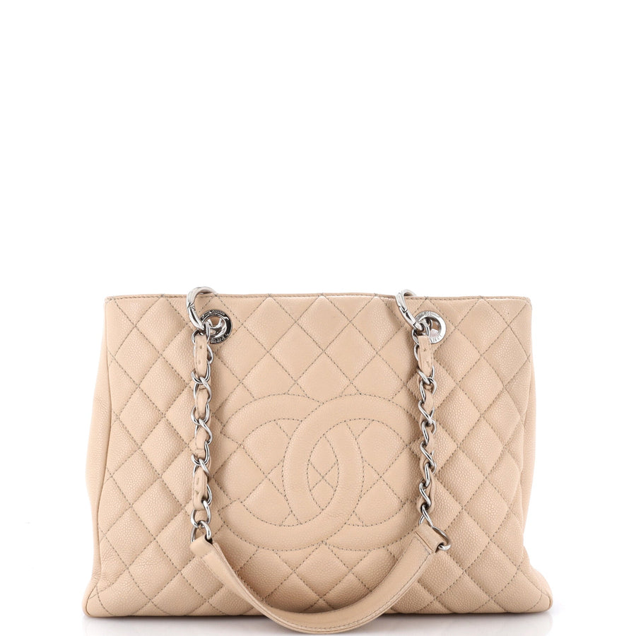 Chanel Timeless Cc Shopping Tote Quilted