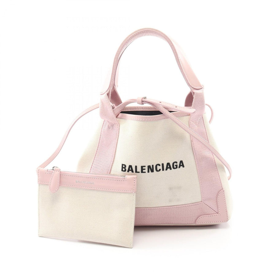 Balenciaga Navy Cabas Xs Shoulder