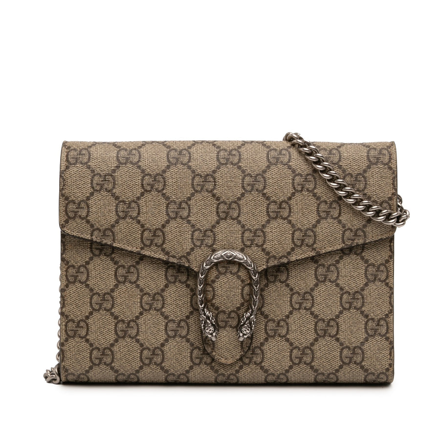 Gucci Gg Supreme Dionysus Wallet On
