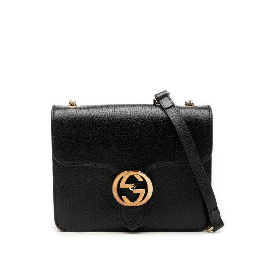 Gucci Small Dollar Calfskin Interlocking