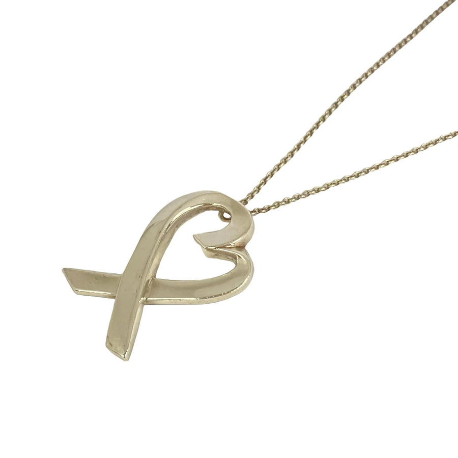 Tiffany&Co. Loving Heart Silver Necklace