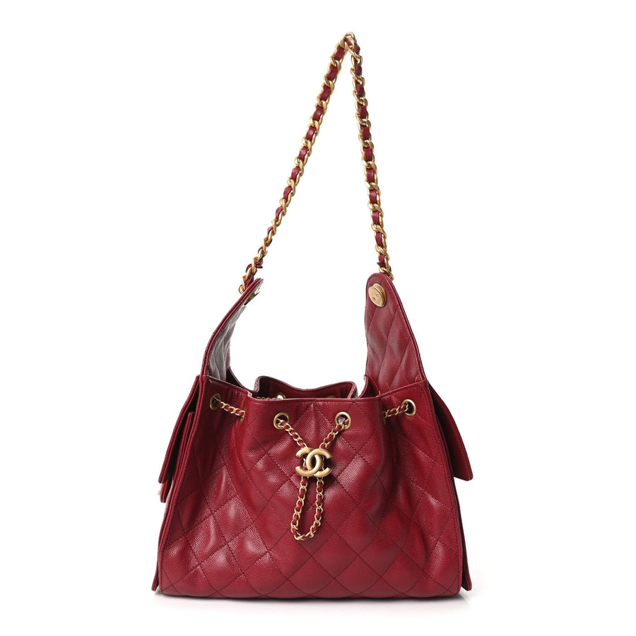 Caviar Quilted Small Chanel 25 Handbag