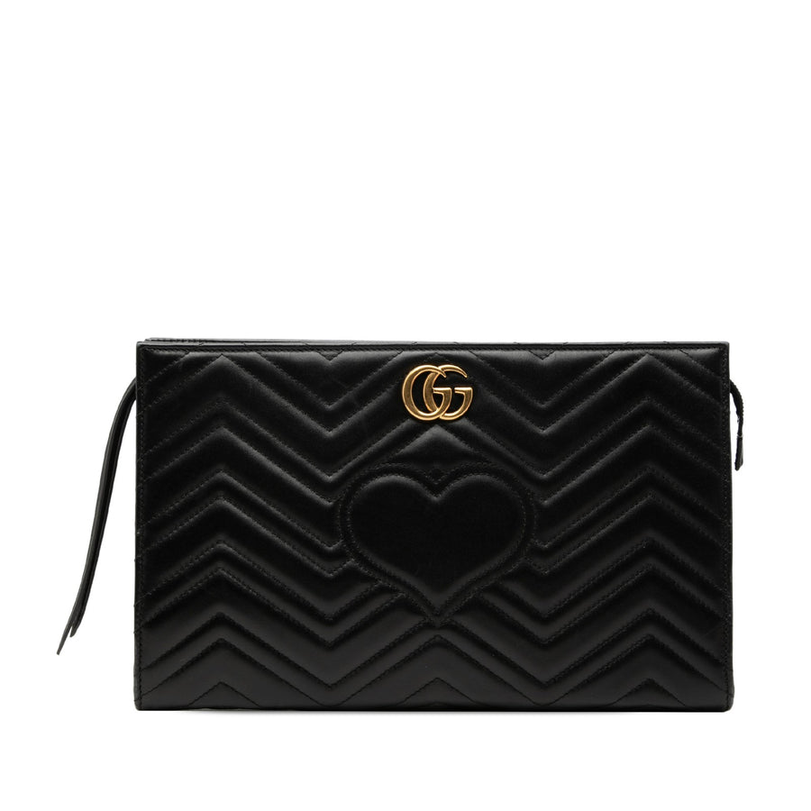 Gucci Gg Marmont Heart Matelasse