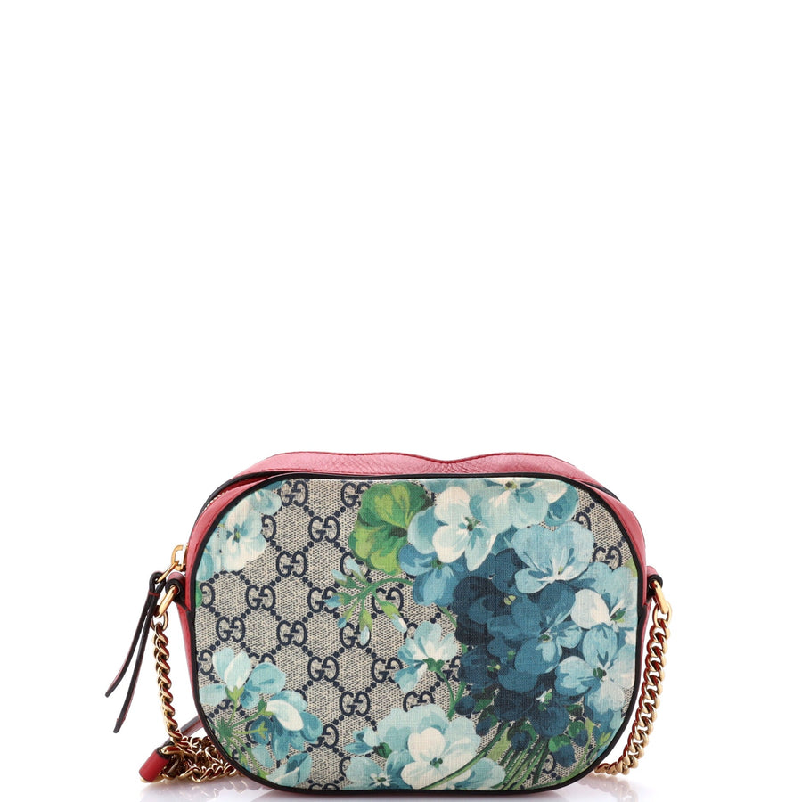 Gucci Chain Crossbody Bag Blooms Print