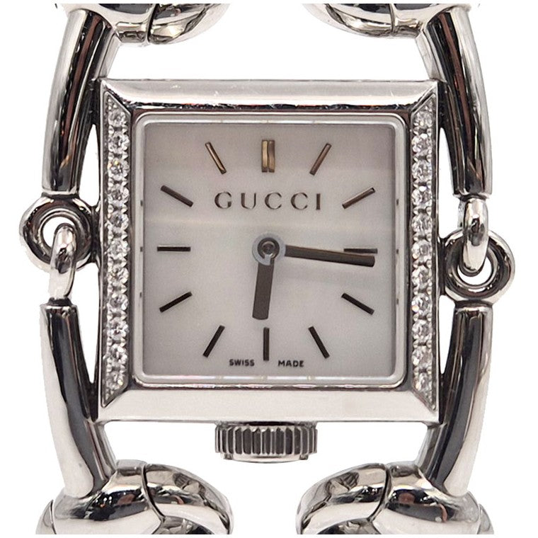 Gucci Steel Diamond Signoria Watch
