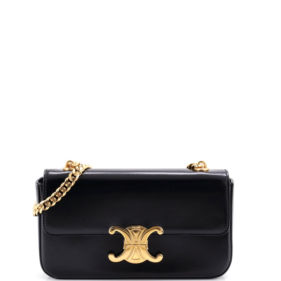 Celine Triomphe Chain Shoulder Bag