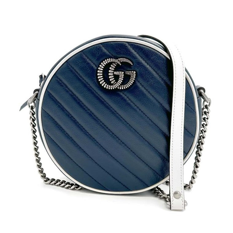 Gucci Marmont Round Crossbody Bag