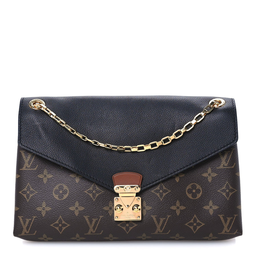 Louis Vuitton Pallas Chain Black