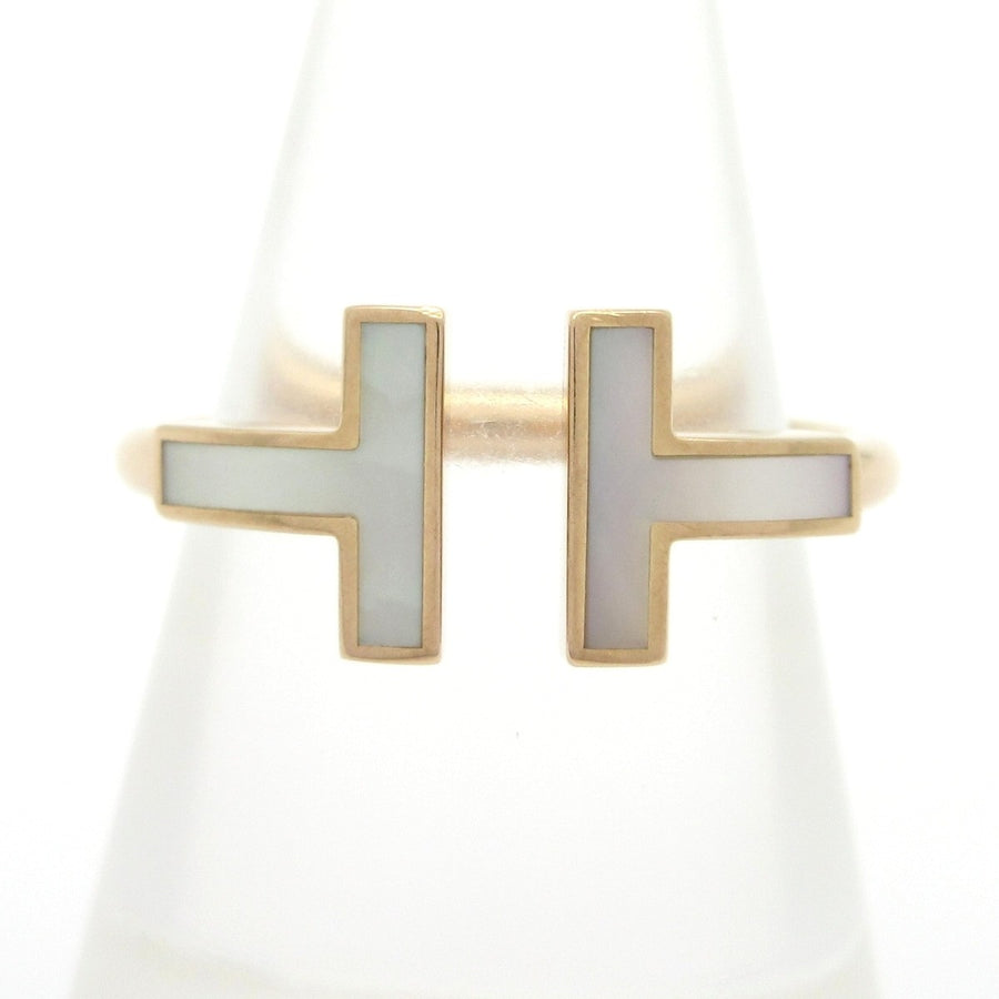 Tiffany&Co. T Wire 18K Rose Gold Mother