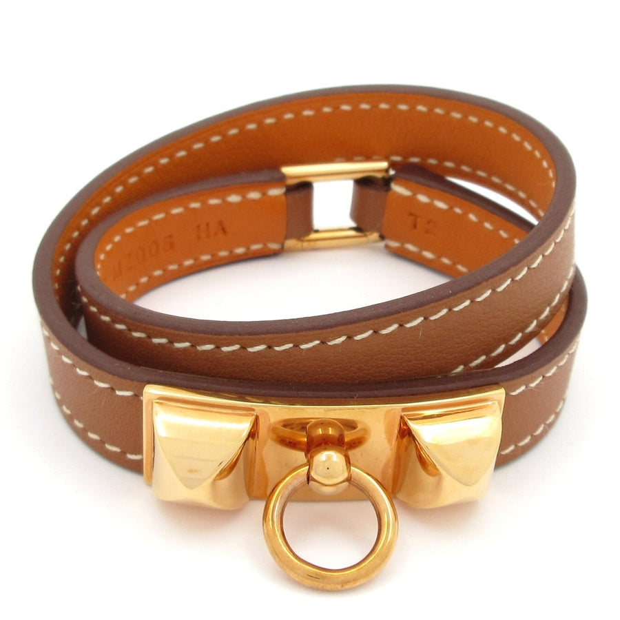Hermes Medor Gold Veau Swift C Bracelet