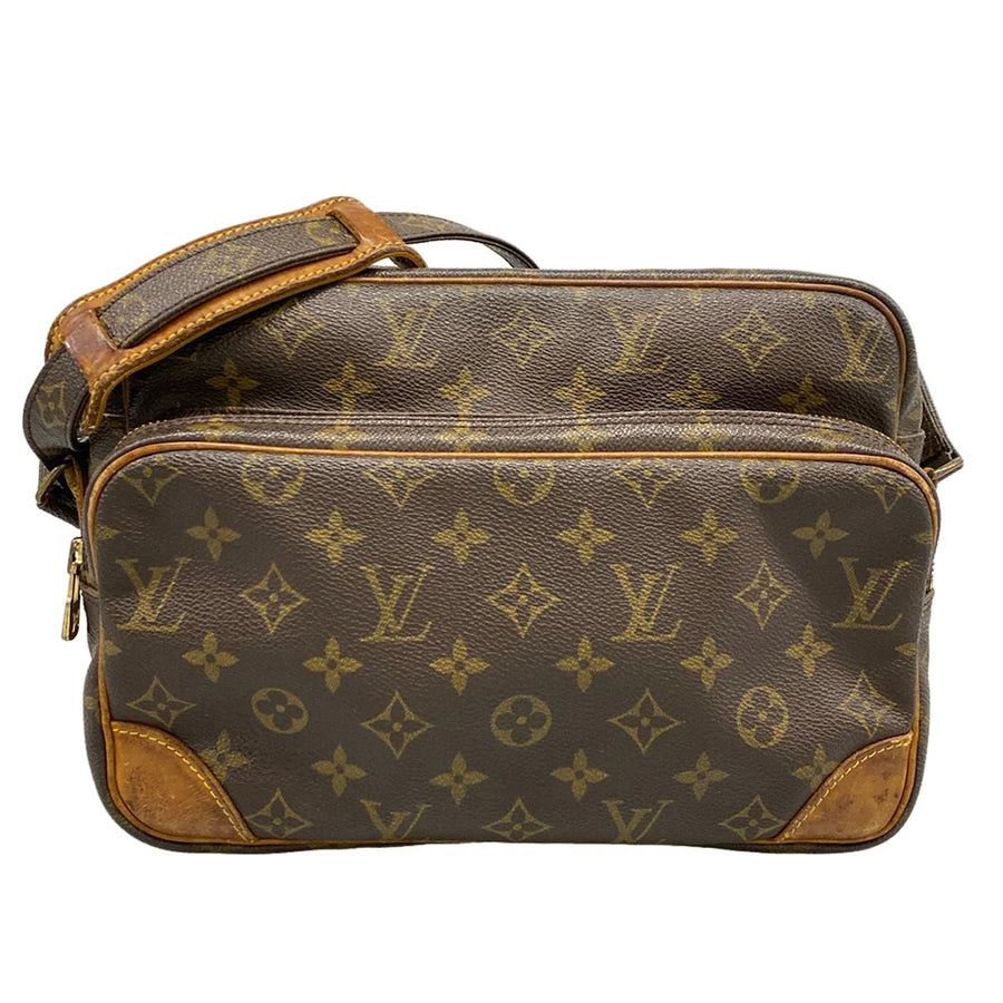 Louis Vuitton Nile Shoulder Bag Canvas