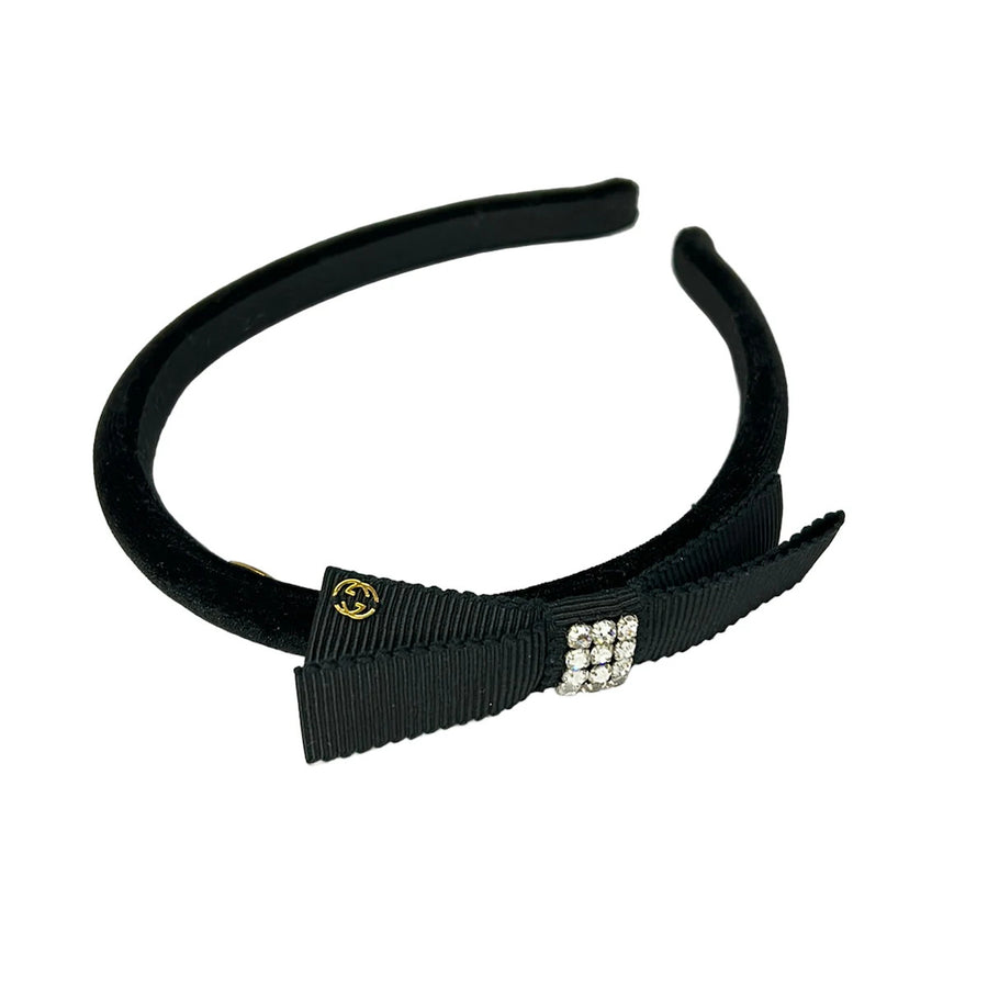Gucci Interlocking G Black Velour
