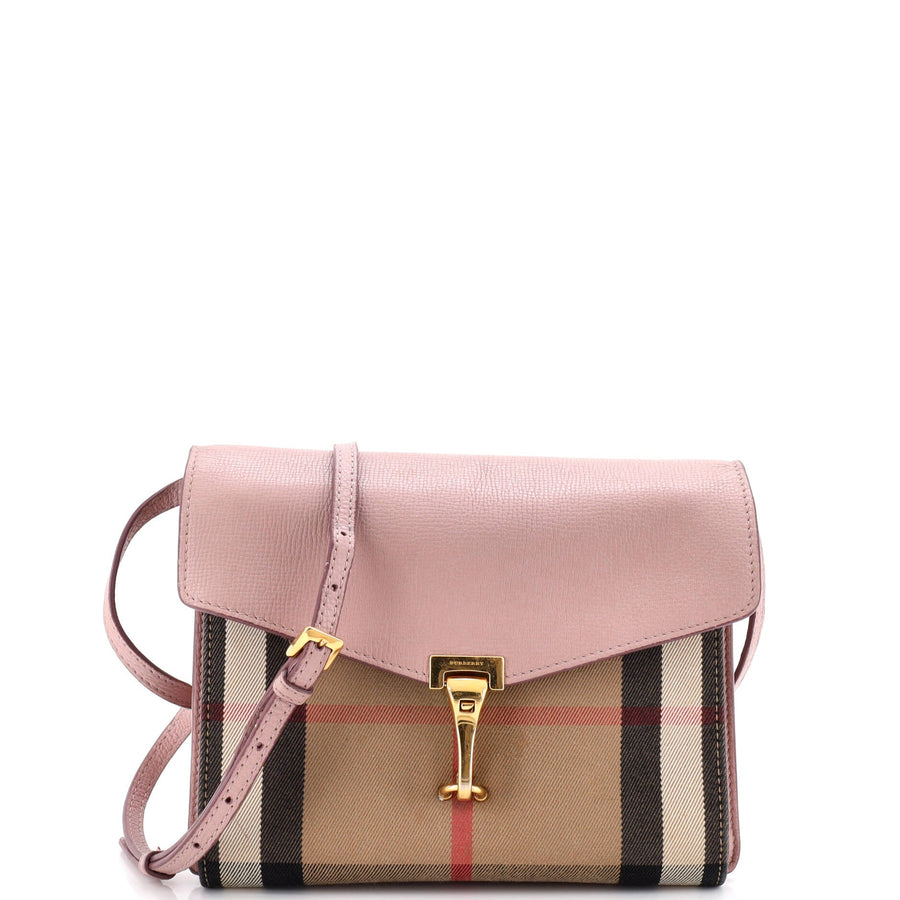 Burberry Macken Crossbody Bag Leather