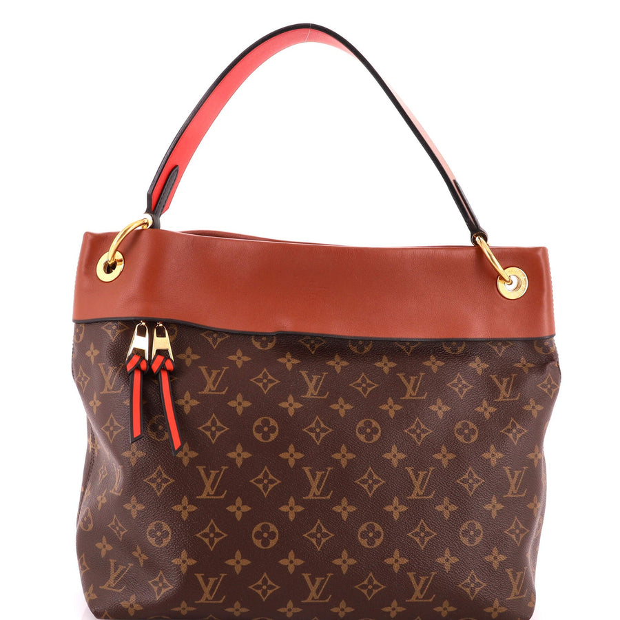Louis Vuitton Tuileries Hobo Canvas With