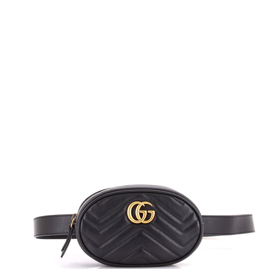 Gucci Gg Marmont Belt Bag Matelasse