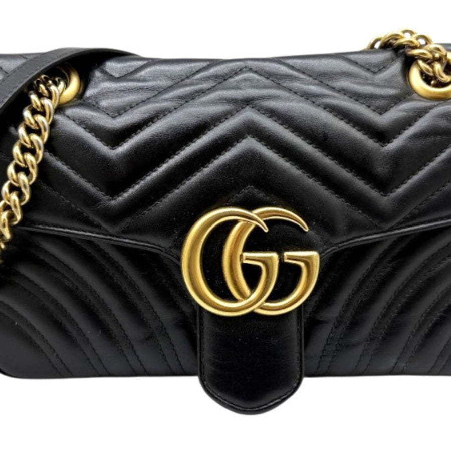 Gucci Gg Marmont Flap Bag Matelasse