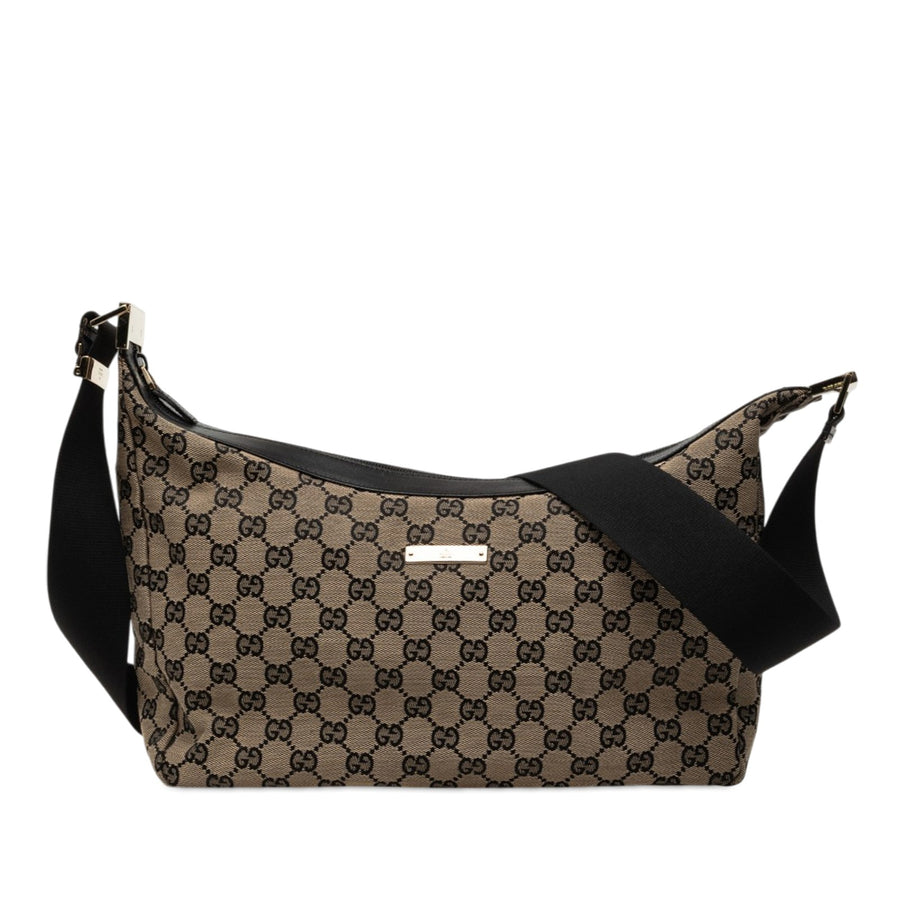 Gucci Gg Canvas Crossbody Pre-Loved Bag