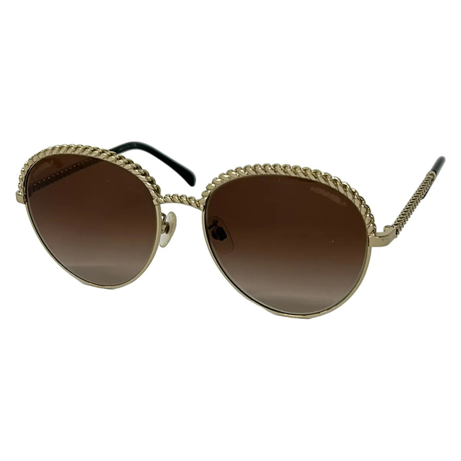 Chanel Pantos-Shaped Sunglasses 55□17 3N