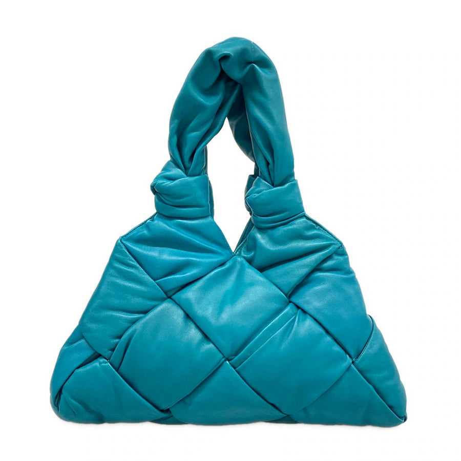 Bottega Veneta Padded Rock Blue Green