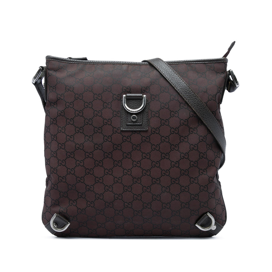 Gucci Gg Nylon Abbey D Ring Crossbody