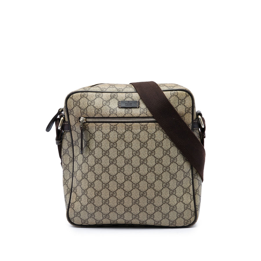 Gucci Gg Supreme Crossbody Pre-Loved Bag
