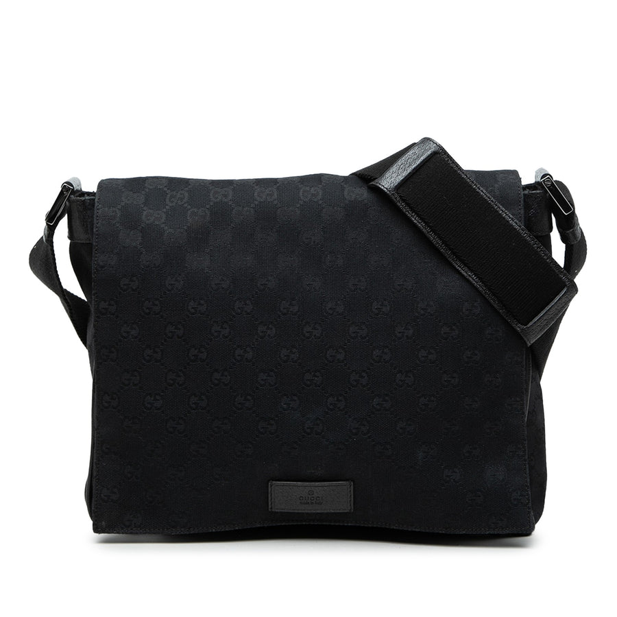 Gucci Gg Canvas Crossbody Pre-Loved Bag